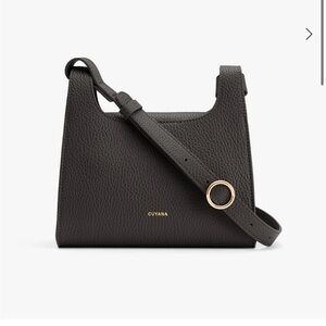 Cuyana double loop mini bag